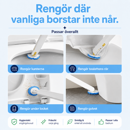 Smart Engångstoalettborste