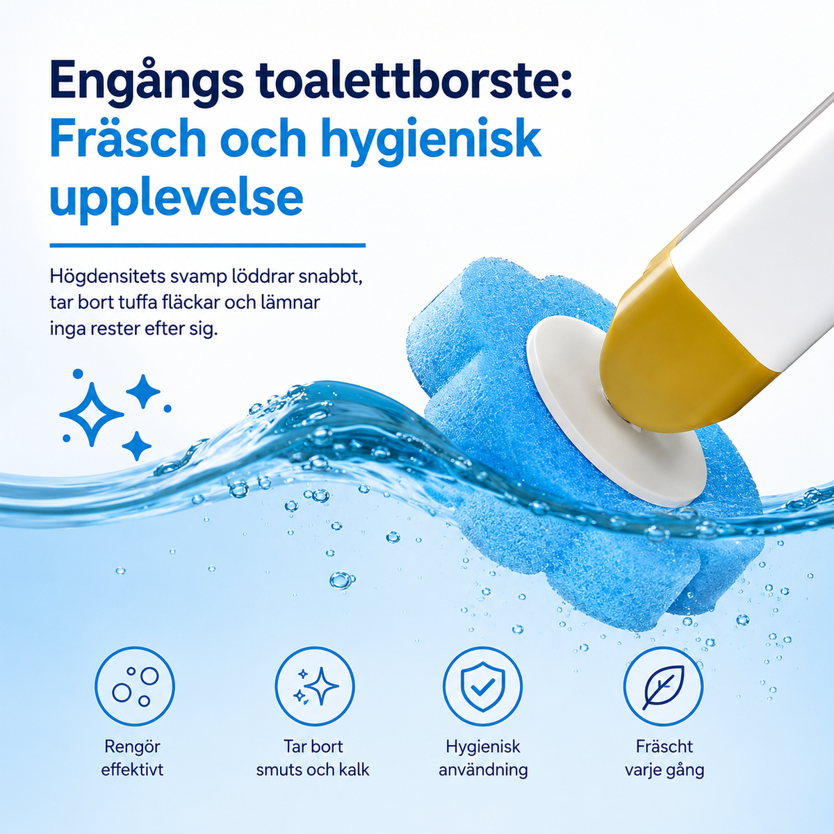 Smart Engångstoalettborste